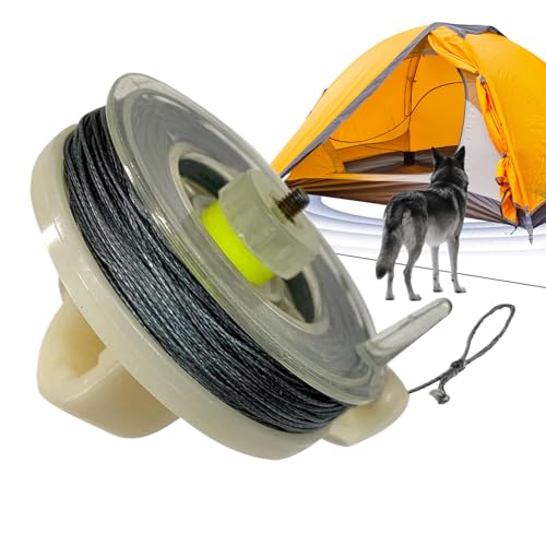Cable de alarma perimetral | Dispositivo de alarma de cable de viaje para camping | Accesorios de camping resistentes a la intemperie, sistema de seguridad para defensa, caza, trampas, supervivencia