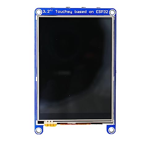 Image of Touchsy 3.2inch LCD Display based on ESP-32 MCU, 3.2 inch SPI Interface ESP32 Touch Screen Display with Integrated Wi-Fi, Bluetooth, 4 Programmable Buttons & SD Card Slot (Capacitive Touch)