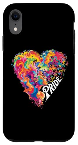 Carcasa para iPhone XR Orgullo LGBT bandera gay transgénero aliado arco iris mes lesbianas