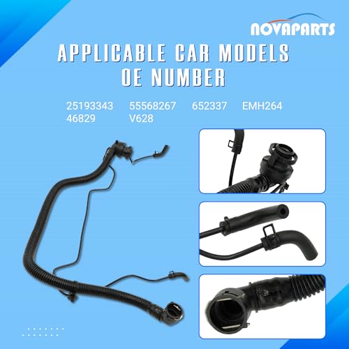 NOVAPARTS 25193343 Positive Crank Ventilation (PCV) Pipe for 2011-2016 Chevy Cruze 1.4L L4 Replaces # 46829 55568267 by NOVAPARTS - Image 4