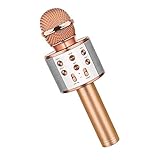 Aptos para la mayoría de las ocasiones: karaoke micrófono inalámbrico para los niños es genial para cantar KTV, la recopilación de canto, el canto de la familia, el canto de viaje, equipo estéreo del coche, la grabación de instrumentos, entrevistas en vivo y ect