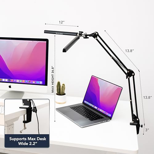 Double-Head-LED-Desk-Lamp-Ultra-Wide-Coverage-for-72-Workspaces-Eye-Caring-360-Adjustable-Stepless-Dimming-Remote-Control-10-Brightness-Modes-3-Color-Temperatures-Energy-Efficient