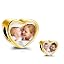 Double Love-Yellow Gold Plated Silver