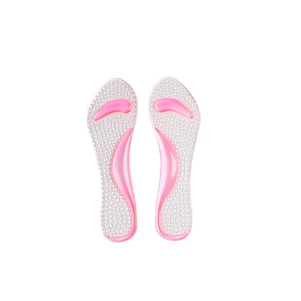 VALINK Foot Orthotics 1 Pair Silicone Gel Flat Feet Orthotic Arch Support Pads Non-Slip Pain Relief Insoles High