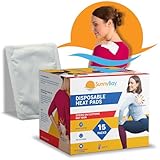 Sunny Bay Heat Patches for Neck Shoulder Pain Relief:(Pack of 15) Air Activated Self Adhesive Disposable Patch for Sore Back Menstrual Cramps - Personal Non Electric Deep Muscle Hot Pack Compresses