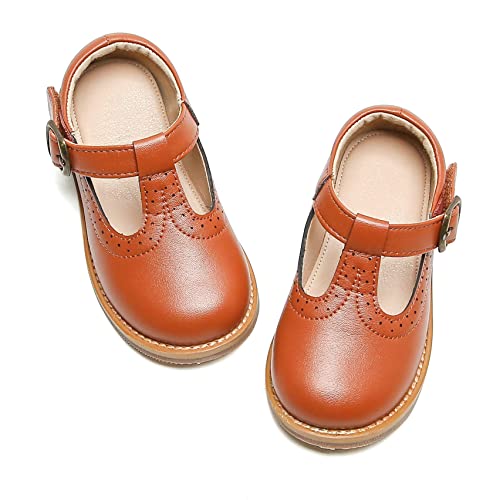 Image of Otter MOMO Toddler /Little Girls Mary Jane Slip-on School Uniform Party Dress Shoes