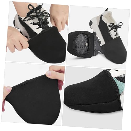Cubrezapatos para bicicleta 1 par, cubierta térmica impermeable y cortaviento para ciclismo, protección para dedo del pie para ciclismo de montaña miniatura 7