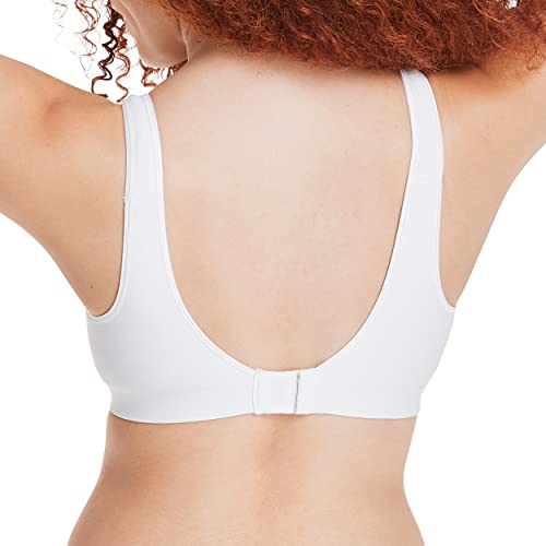 Hanes Women's Comfort Evolution Bra, White, Small #TOP2