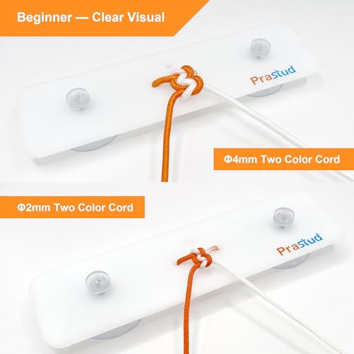 Image of Suture Knot-Tying Kit with Online Tutorials, Surgical Suture Practice Board with Cords and Rubber Bands
