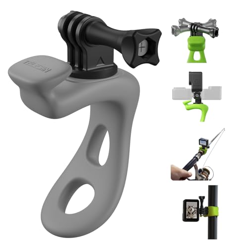TELESIN Camera Flexible Mount 360 Strap Mount Wrap Band for GoPro Hero 13 12 11 10 9 Insta360 DJI Action Osmo Pocket Bike Motorcycle Handlebar Roll Bar Tube Clip Holder Attach Accessories - image 1