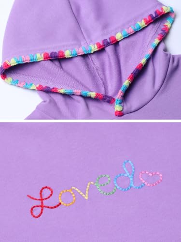 Image of WELAKEN Sweatshirts for Girls Toddler & Kids II Little Girl's Pullover Tops Sweaters & Hoodies