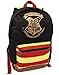 Harry Potter Hogwarts Crest Official Premium Backpack School Bag with Zip Pocket & Adjustable Straps