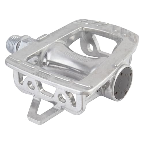 MKS GR-9 Platform Pedals Silver, 9/16 Inch
