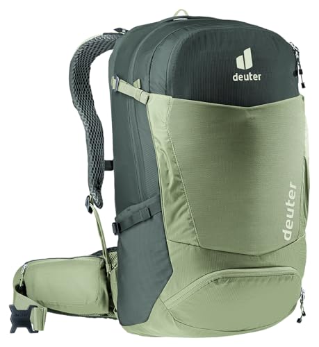 deuter Trans Alpine Pro 28 plecak rowerowy, Grove-ivy, 28 L, Minimalistyczny