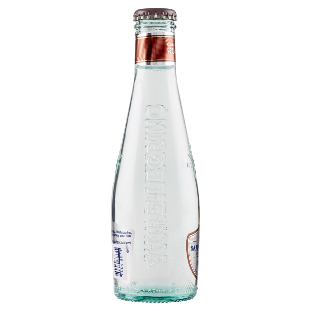 24x San Pellegrino Tonica Rovere, bevanda analcolica italiana rinfrescante, acqua tonica con estratto di quercia, bottiglia di vetro da 20cl