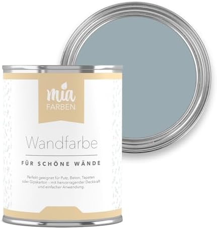 Wandfarbe für Wände & Tapeten 2,5L - sanfte, matte Farbtöne, hoch...