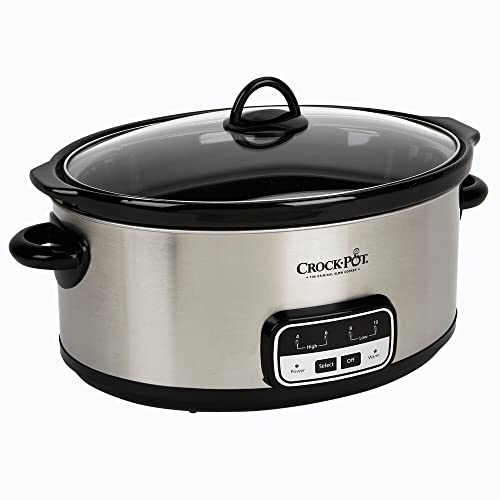 Crock-Pot-SCCPVR700SA-7-Quart-Smart-Pot-Slow-Cooker-Brushed-Stainless-Steel