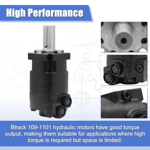 Image of 109-1101-006 Hydraulic Drive Motor Fit for Eaton Char-Lynn 4000 | Replaces 109-1101, 1091101006, 109-1101-AFT, 1091101