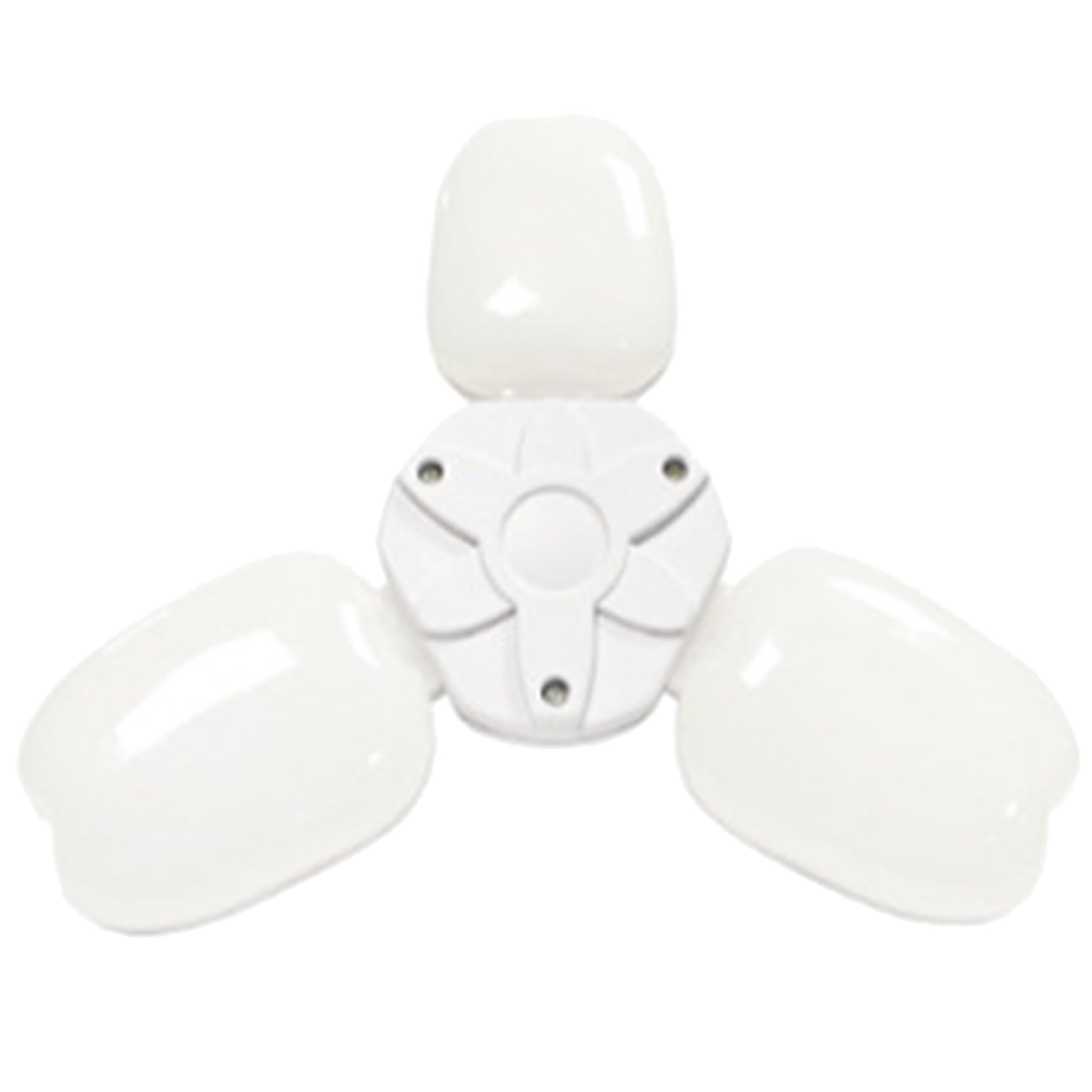 20W Garage Light with 3 Deformable Panels 6000K Ultra Bright LED Ceiling Light Fixture E26 E27 Screw-in Shop