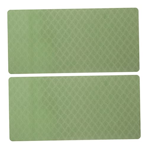 Happyyami 1Pair Yoga Mat High Elasticity Elbow Knee Pad for Home Gym Thick Cushioning Non Slip Surface for Stability for Yoga Pilates Gardening More