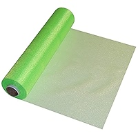 Eleganza Rotolo Organza Morbida 29 Cm X 25 M - Colore Arancione, Numero 04 - Tessuto Leggero Per Decorazioni E Fai Da Te