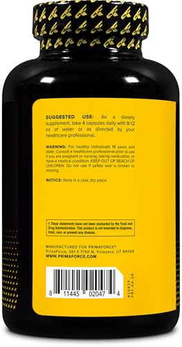 Image of Primaforce L-Citrulline 3000mg, 240 Capsules, 60 Servings