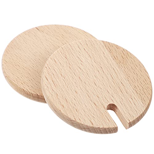 Image of Kisangel Kids Educational Toys 2Pcs Montessori Materials Wooden Interlocking Disc Early Learning Toy for Kids Developmental Toys