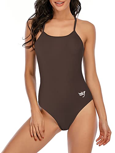 Image of Century Star Women Athletic One Piece Swimsuits-2026 Training Bathing Suits for Teens Juniors