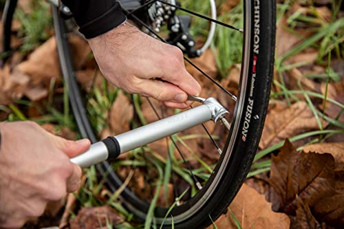 Bicicleta de carretera ZEFAL mini bomba de aluminio resistente y ligera 4