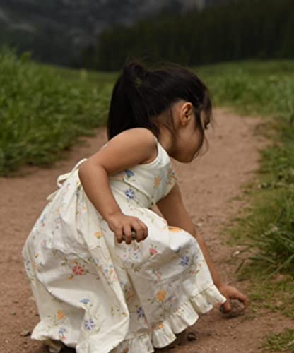 Image of Angel&tribe Girl Long Sleeve Printed Dress Casual T-Shirt Nightgown Cartoon Dinosaur 100% Cotton