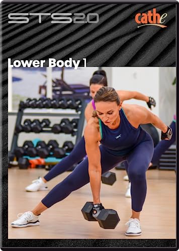 Cathe Friedrich STS 2.0 Lower Body 1 Leg Glute and Booty Workout DVD For Women & Men - Tone & Shape Your Butt, Thighs, Hips, Glutes and Legs