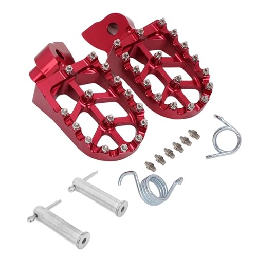 Repose-pieds de moto YZ85 YZ125 YZ250 accessoires cross rouge