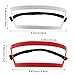 2 Pack Neckline Shaving Template, Men Shaving Template, Edge Up Your Straight Neck Hairline, Neck Hair Template Precise Position, Hairline Shaping Hair Trimming DIY Hands Hair Cutting Tools