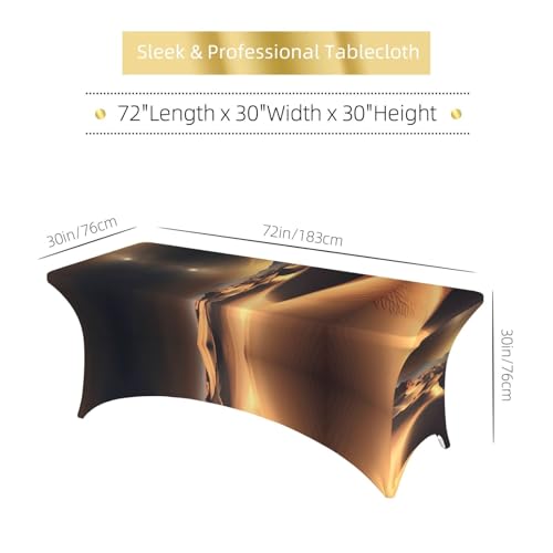 Nappe Sahara 1,8m avec housses de coin intégrées pour table rectangulaire - 7