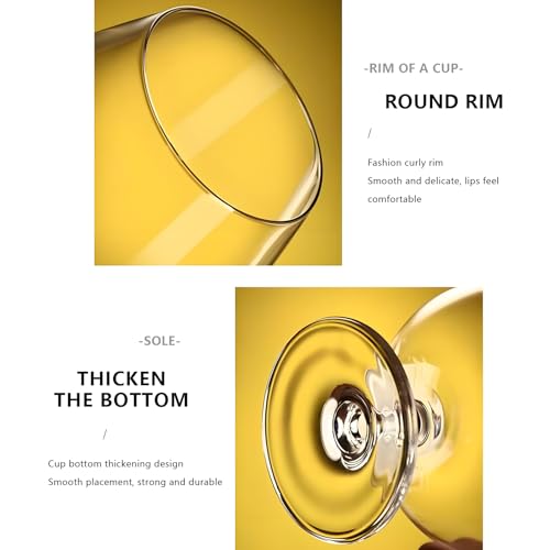 Image of Brandy Bourbon Whiskey Cognac Scotch Drinking Glasses, Superb Lead-Free Crystal Snifter Glass for Cocktail Party Dishwasher Safe, 11.5 oz (Set of 24)