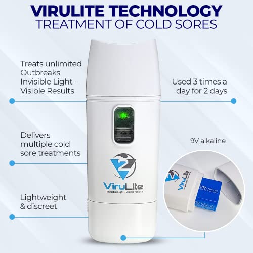 Virulite Cs 2.0 Treats Unlimited Outbreaks The First & Only Fda Cleared Device For The Treatment Of Cold Sores Invisible Light - Visible Results #TOP3