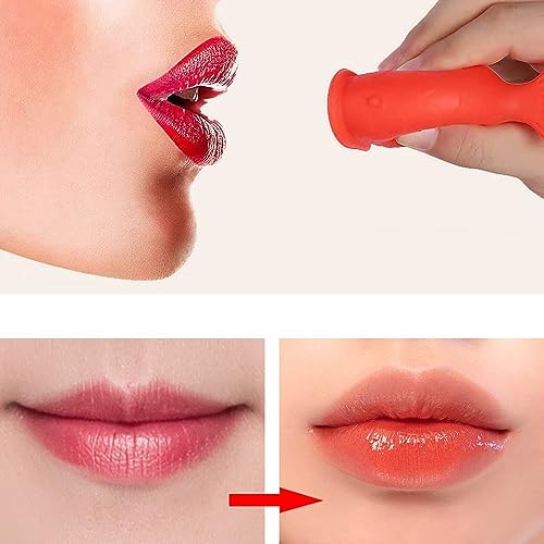 XPAPOV Lip Plumper Device Lip Filler Beauty Pump, Soft Material Pout Lip Enhancer Plumper Tool, Natural Pout Mouth Tool - Image 2