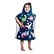 Theonoi Kinder Poncho Badeponcho Kapuzenhandtuch/Bademantel Handtuch Duschtuch Strandtuch Badetuch- mit Kapuze für Jungen & Mädchen 100% Baumwolle (Dinosaurier)