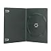 Yens 100B1DVD7 7mm Slim Single DVD Cases, Black, 100 Piece