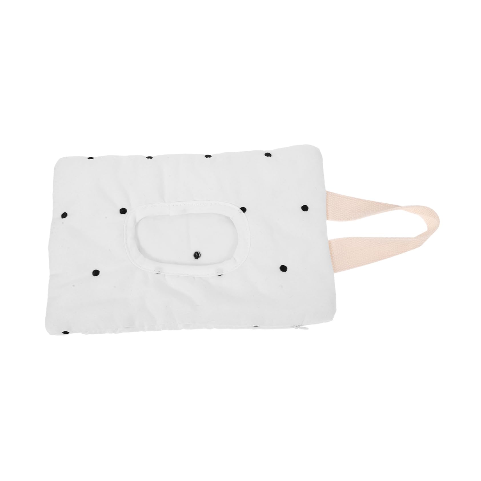 Abaodam 5 Stück Feuchttücherpackung aufbewahrungstasche pflegeprodukte Mülltonne Serviettenetui Handtuch Reise-Behälter für Babytücher Tragbare Tasche für Feuchttücher Baumwolle Beige