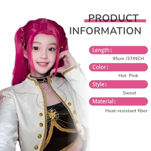 Pop Singer Costume Cosplay Wig, Long Straight Hot Red Wig for Women, Anime Wigs Halloween Props2