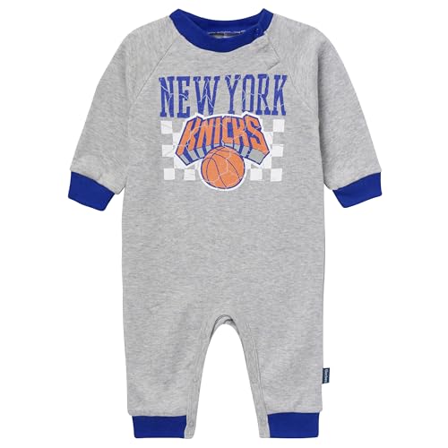 Gerber Unisex Baby NBA Team Coverall, New York Knicks, 6-9 Months