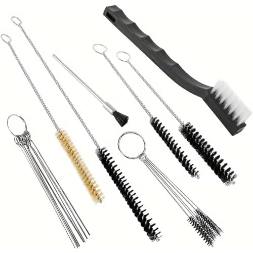Tilswall 17PCS HVLP Spray Gun Cleaning Kit, Specializes in Paint Sprayer, Paint, Dirt, and can be Used with All Types Of Paint Thinners and Gun Cleani