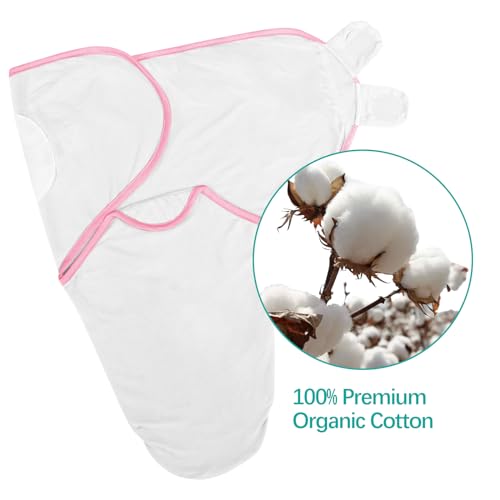 Image of Biloban Baby Swaddles 0-3 Months for Girls, Baby Swaddle