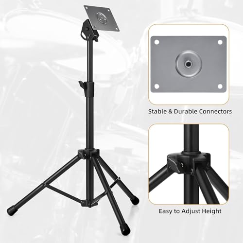Support de caisse claire robuste avec structure portable en acier