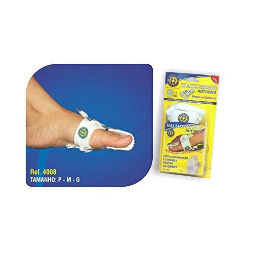 Hallux Valgus Noturno, Ortho Pauher, Branco, Médio