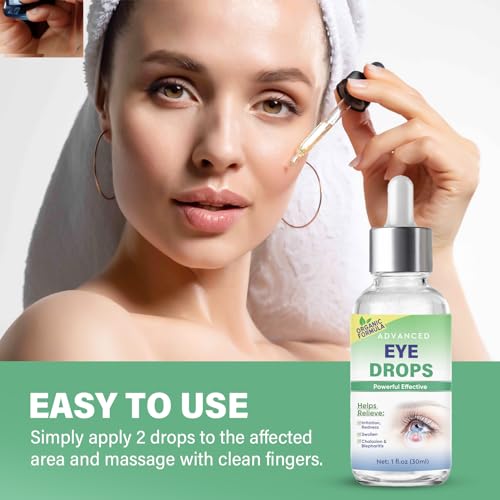 HOUNE Stye Eye Treatment, Stye Eye Drops Serum for Styes Chalazion and Blepharitis, Chalazion Remover Fast Relief, Restore Healthier Eye Skin, 30ml