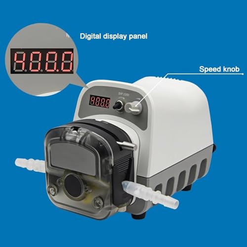 Bomba de dosificación peristáltica, Pantalla Digital, Bomba de líquidos Inteligente, caudal de hasta 1500 ml/min, Soporte para succión inversa, para Laboratorios