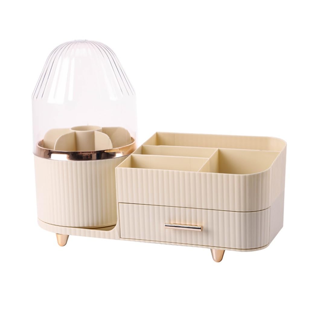 Vitrine cosmétique portable et boîte de rangement cosmétique étanche transparente