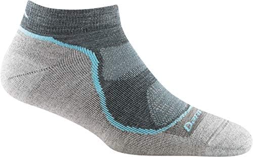 Darn Tough Women's Hiker No Show Lightweight with Cushion (Style 1986) - Slate, Medium